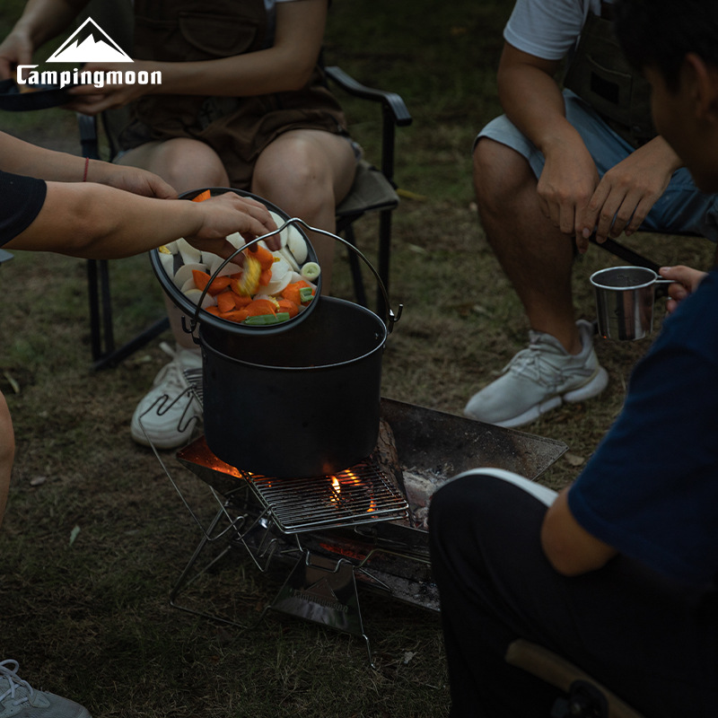 CAMPINGMOON Stainless Steel Fo - đánh giá và giá Camp Grill Portable Folding