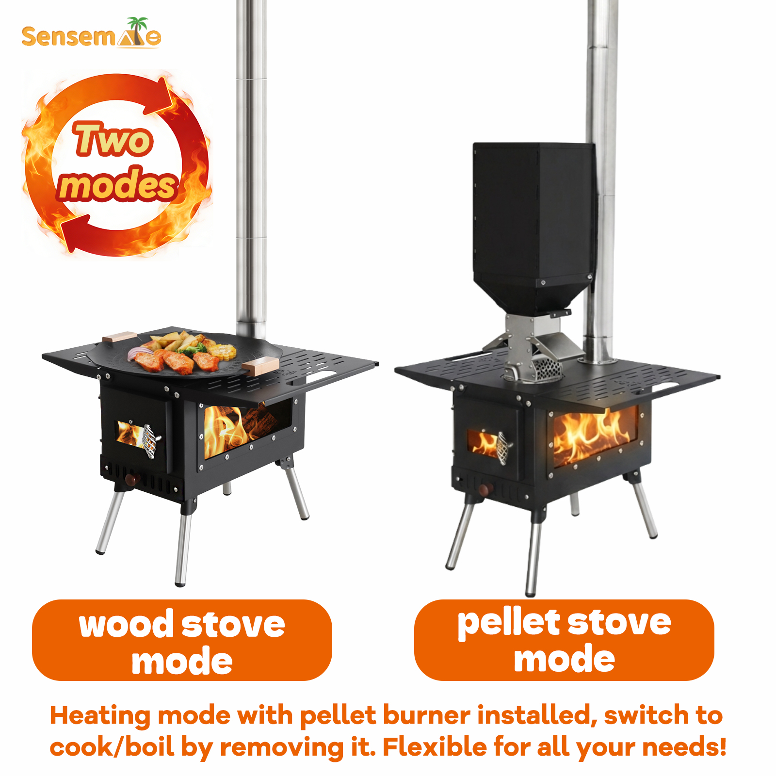Pellet Stove Camping Stainless - đánh giá và giá Camp Grill Portable Folding