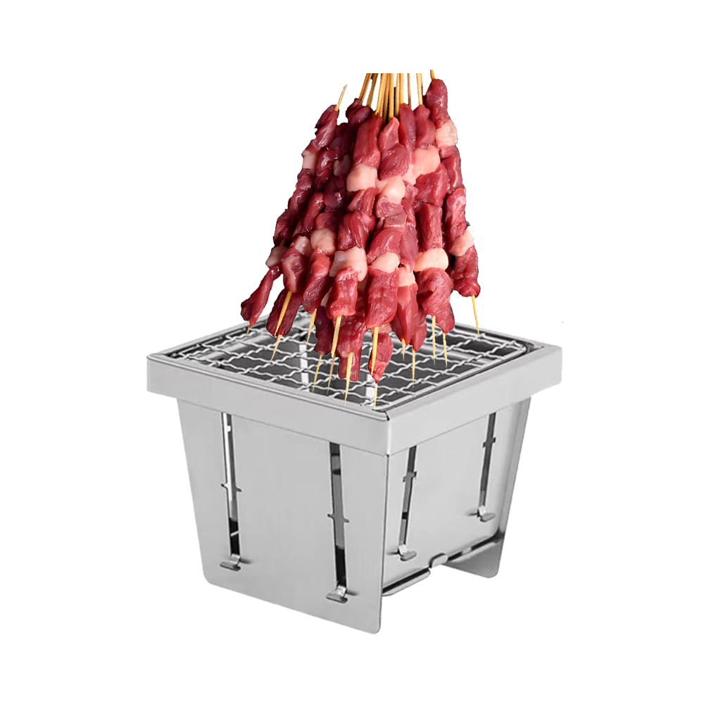 Portable BBQ Charcoal Grill St - đánh giá và giá Camp Grill Portable Folding