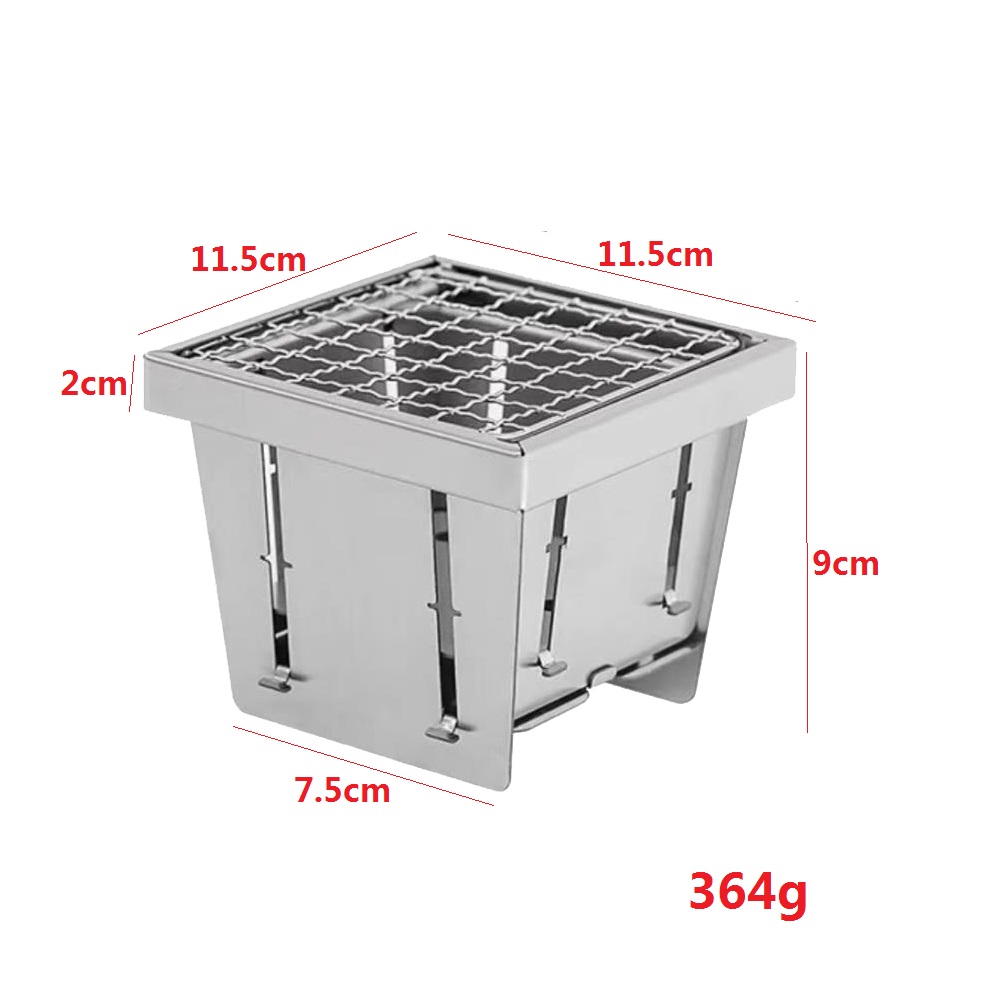 Portable BBQ Charcoal Grill St - đánh giá và giá Camp Grill Portable Folding