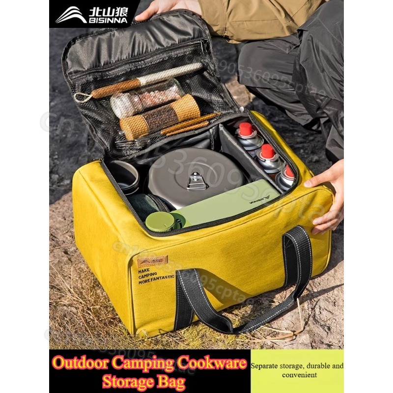 Portable Camping Cookware Set  - đánh giá và giá Campfire Cooking Anime