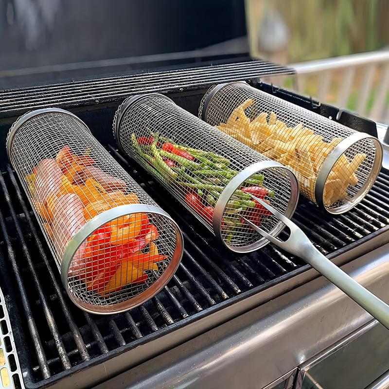 Stainless Steel Portable Barbe - đánh giá và giá Camping Cooking Grate