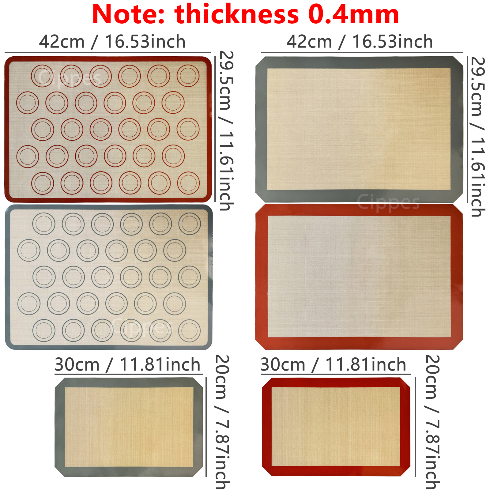 1PC Silicone Baking Mat for Ov - đánh giá và giá Camping Cooking Mat