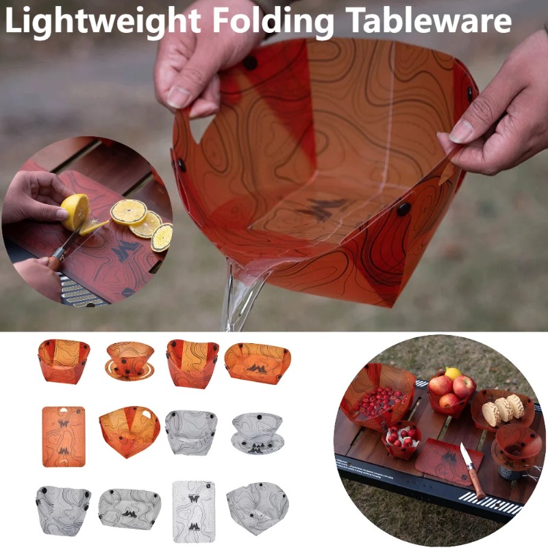 Foldable Camping Tableware Por - đánh giá và giá Camping Cooking Plate
